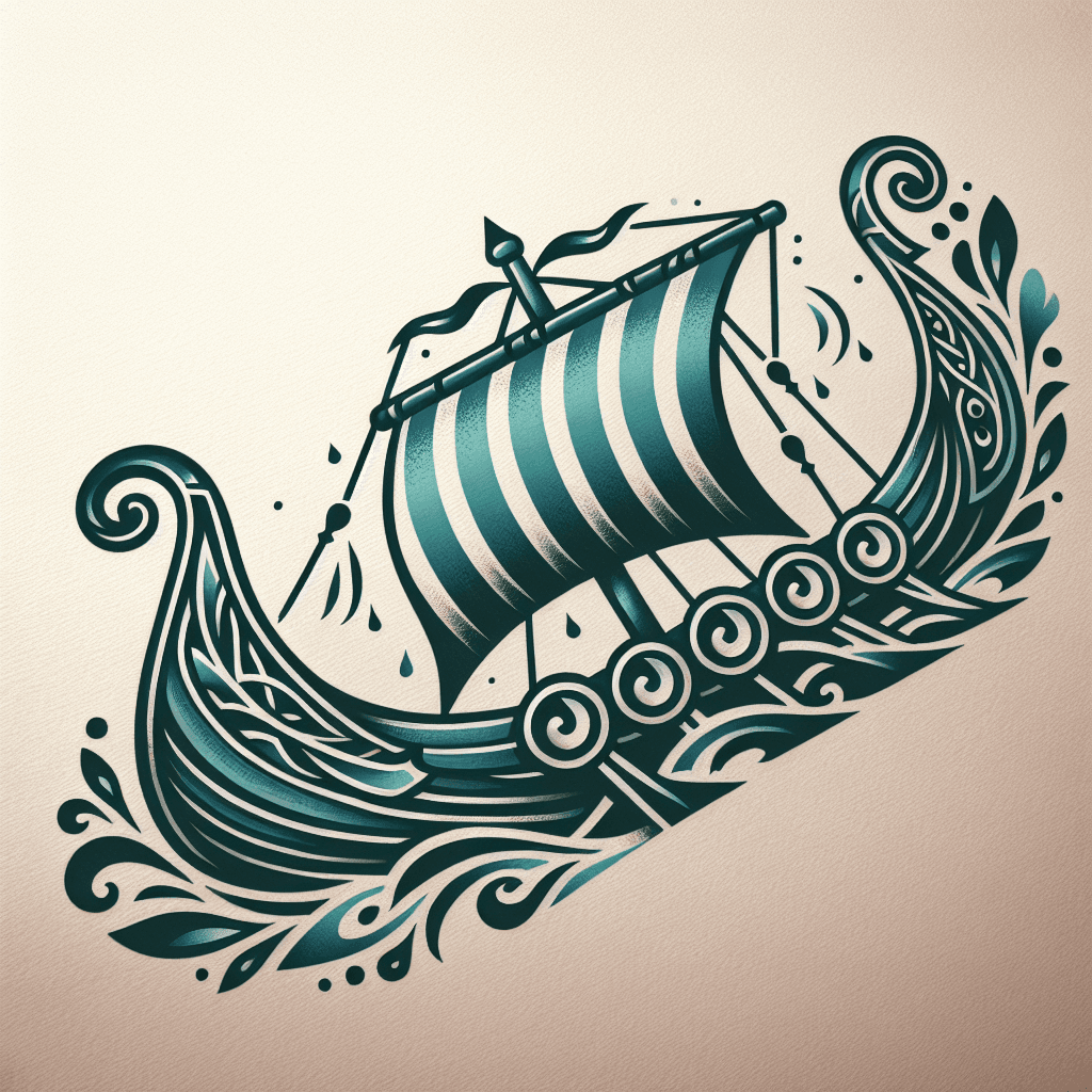 viking war ship