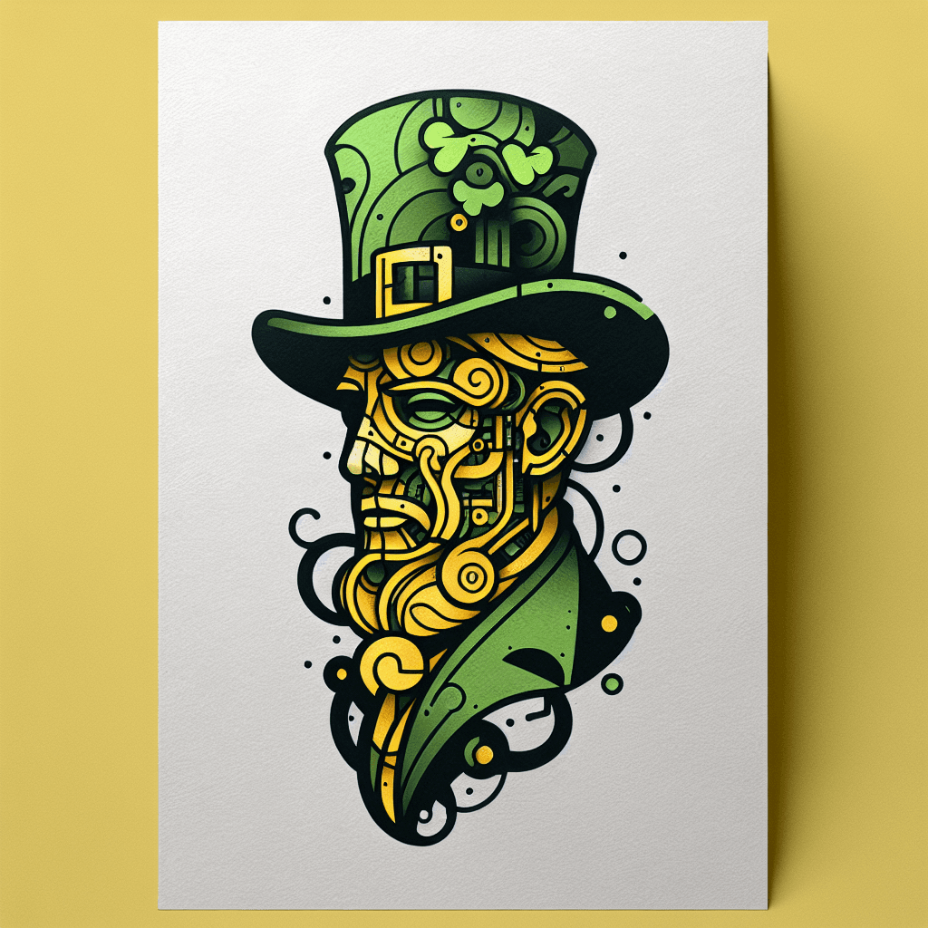 drunk leprechaun saint paddy's day