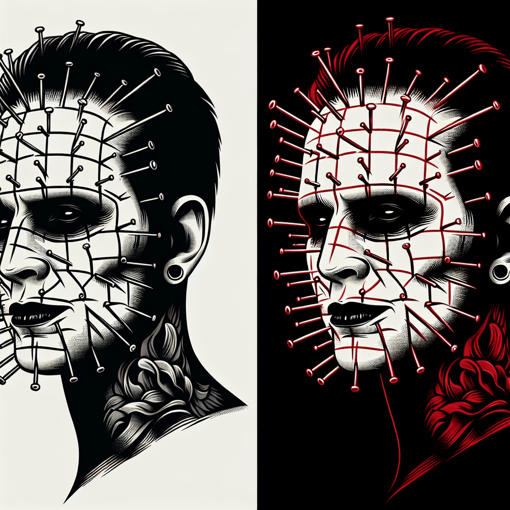 pinhead from the movie hellraiser