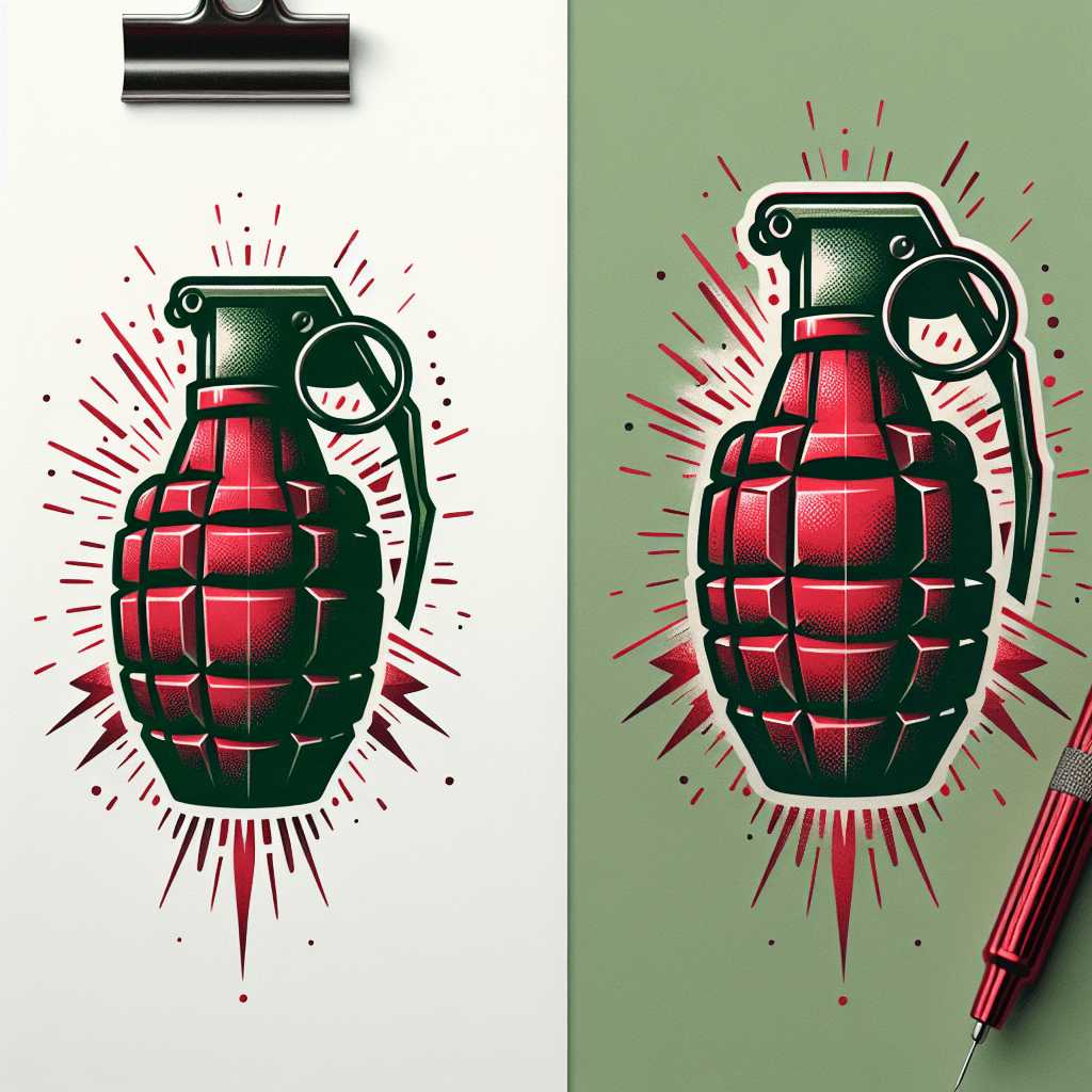 exploding grenade
