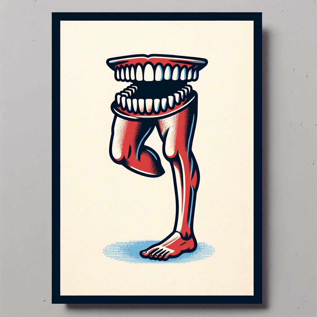 legless magician with extra teeth