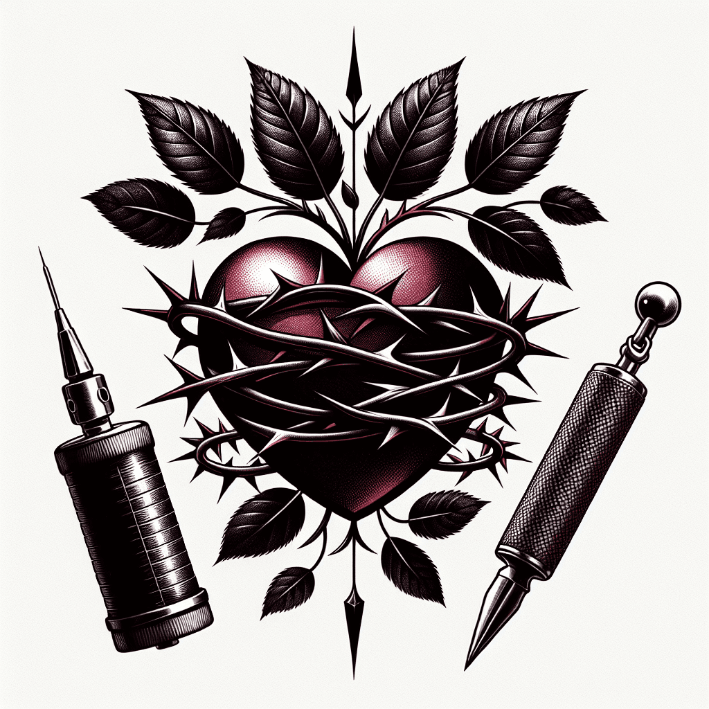 thorns around a heart