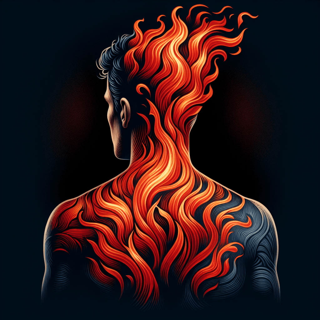 man on fire