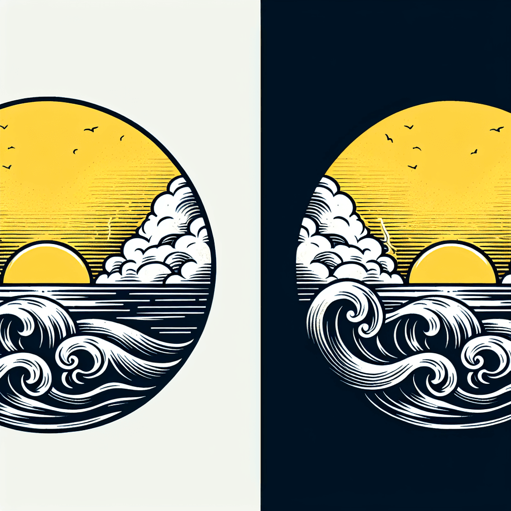 waves on the beach