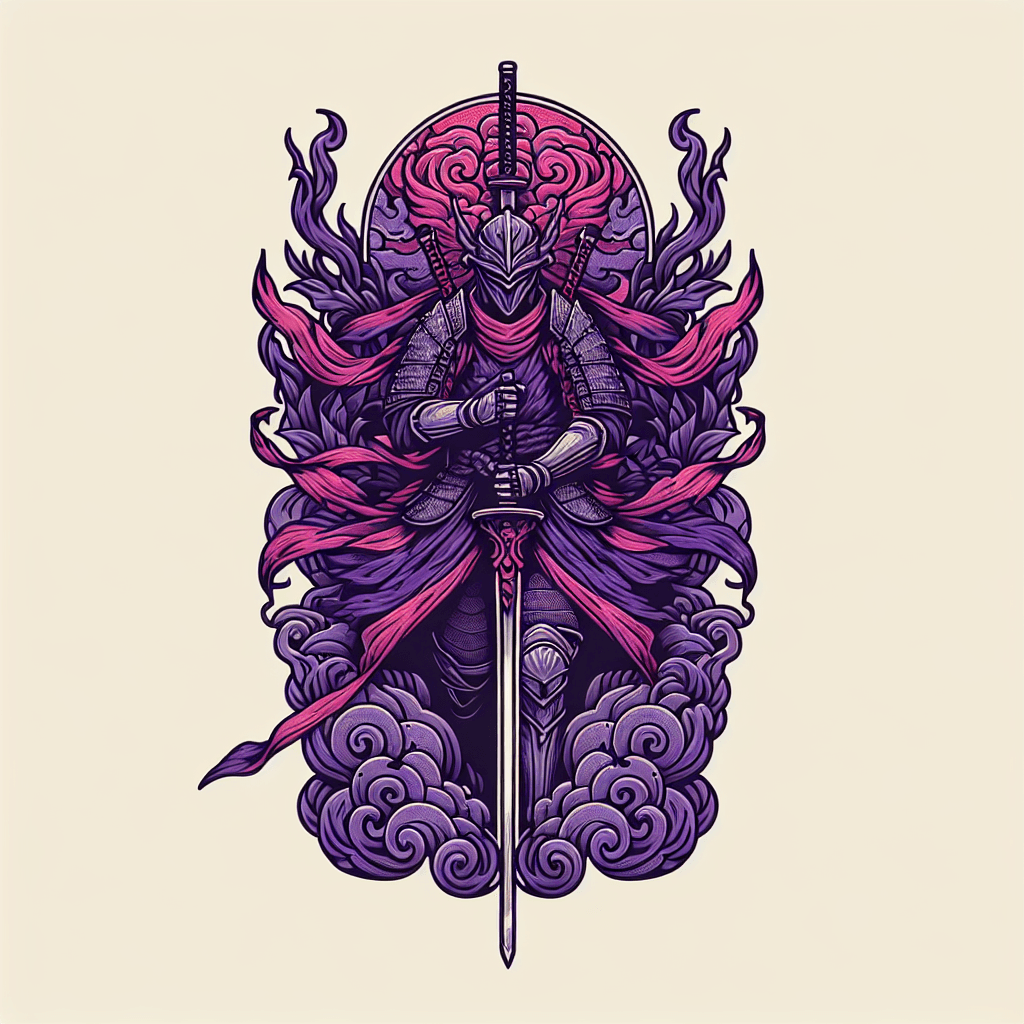 diablo 4 based warrior wielding a sword