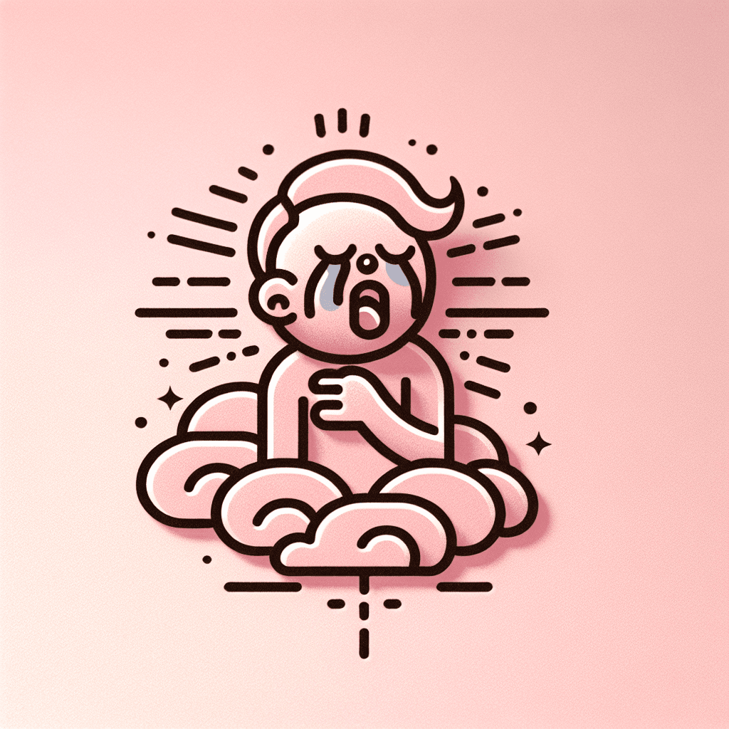 cartoon adult crying