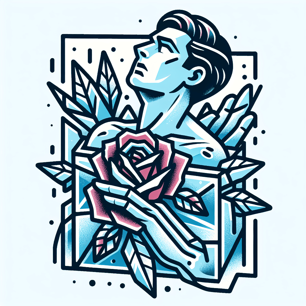 a man trapped under ice