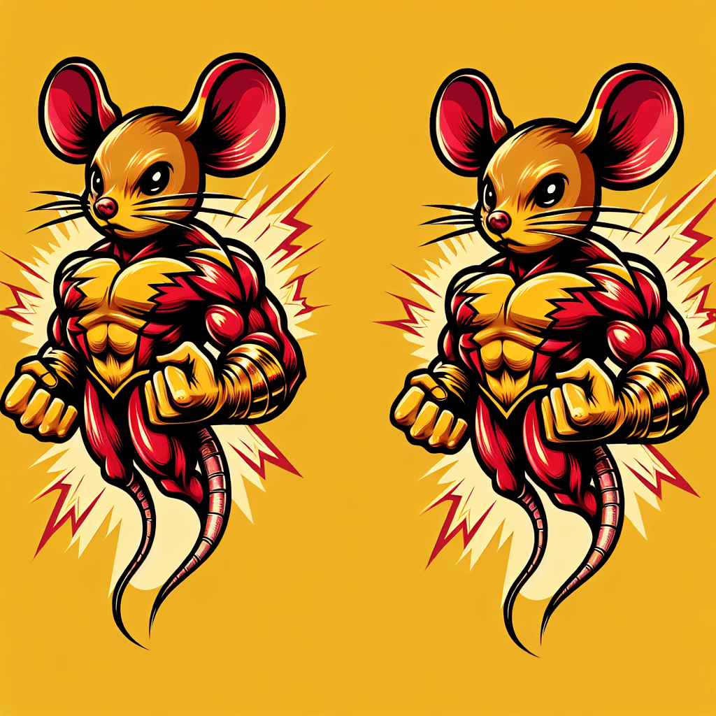 mighty mouse from the cartoon