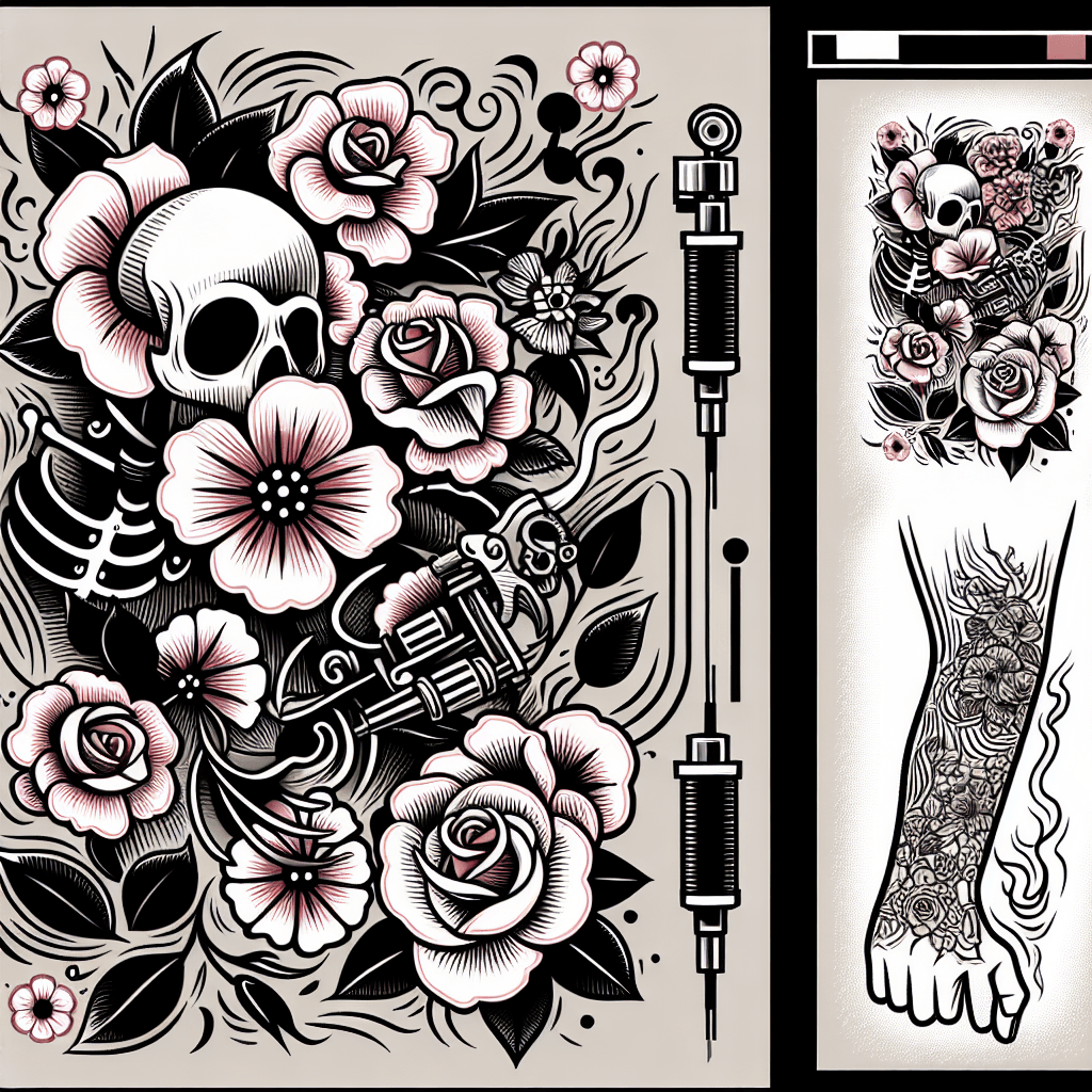 corpses and flowers
