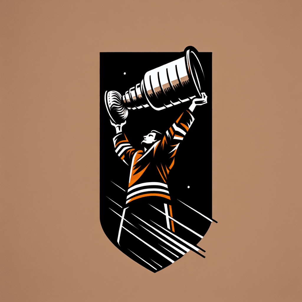 hockey player hoisting nhl stanley cup