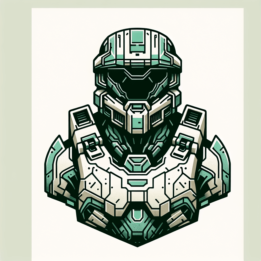 master chief from the game halo