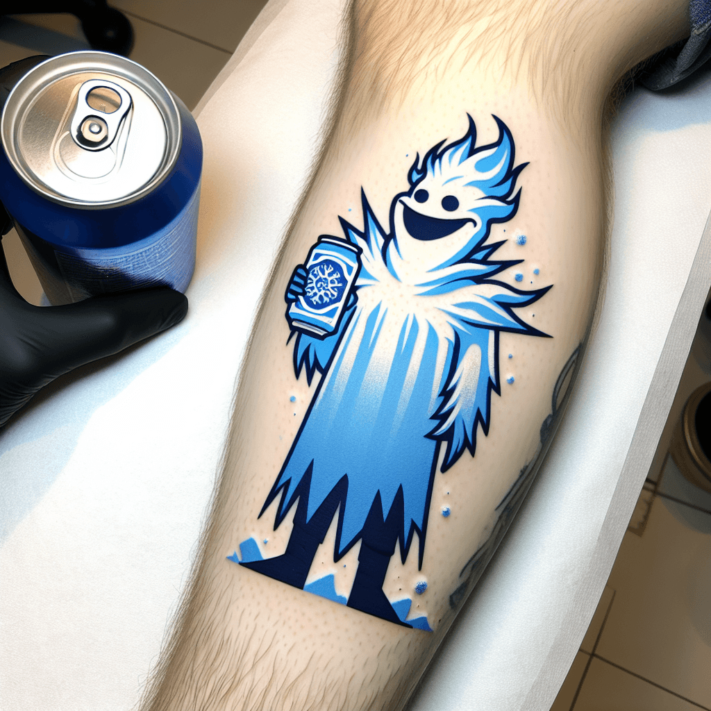 white walker holding a white claw seltzer