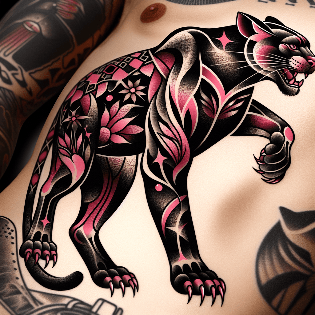 full body panther