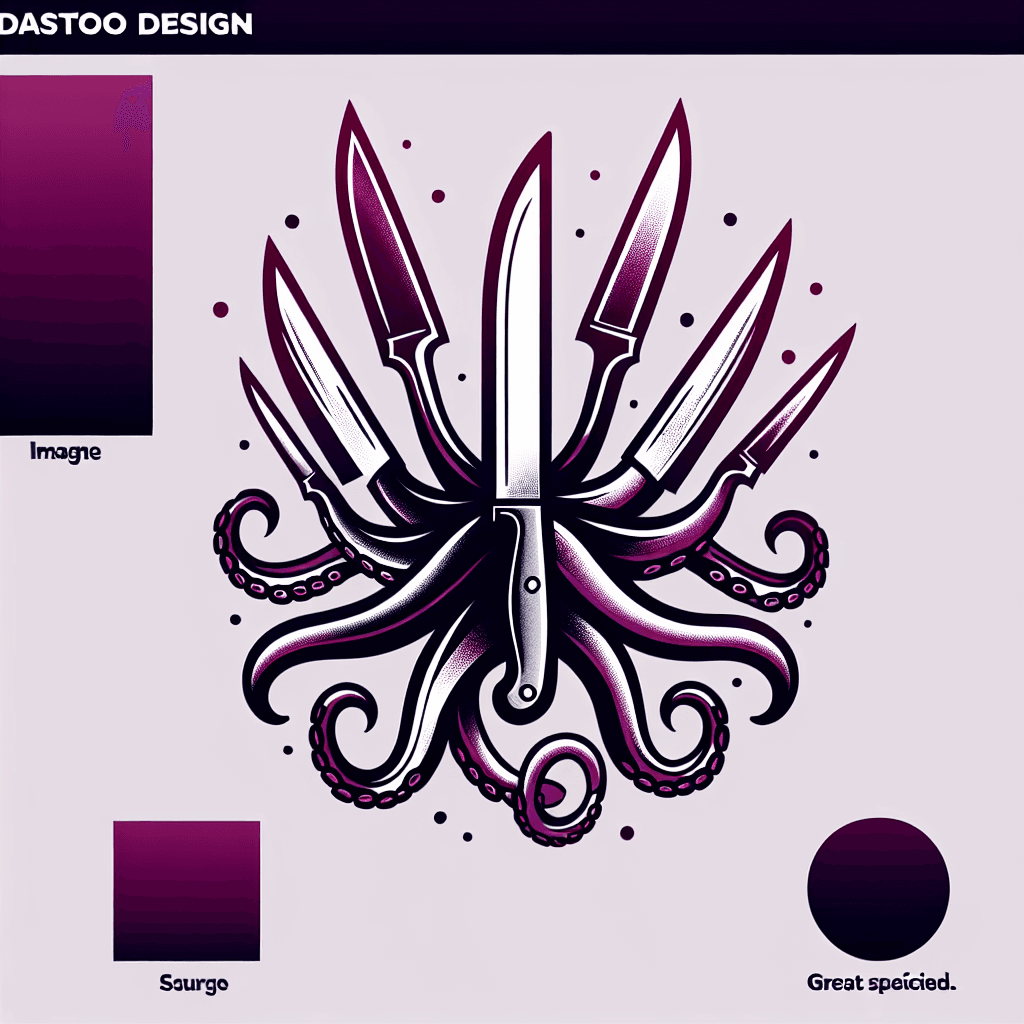 octopus but the tentacles are knives