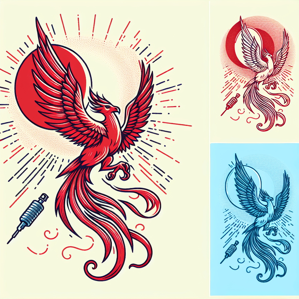 phoenix carrying the sun