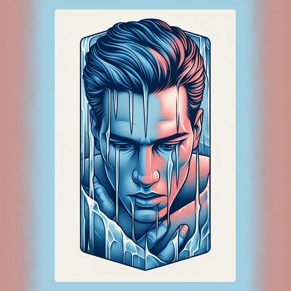 a man trapped under ice