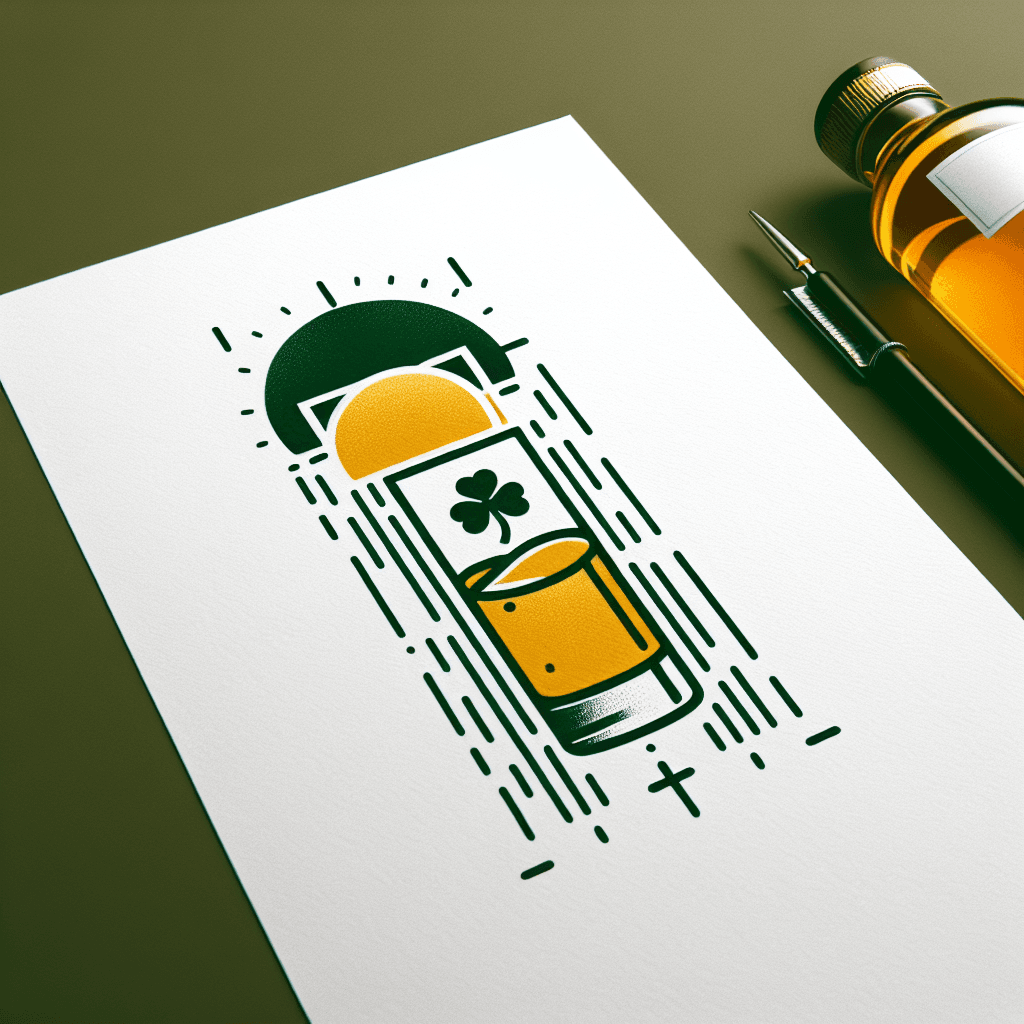 irish whisky in a glass