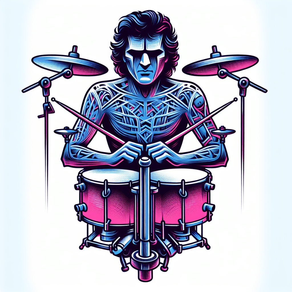 heavy metal drummer