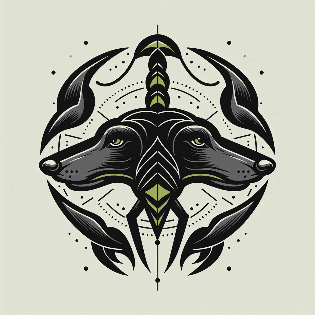 scorpion with a greyhound face