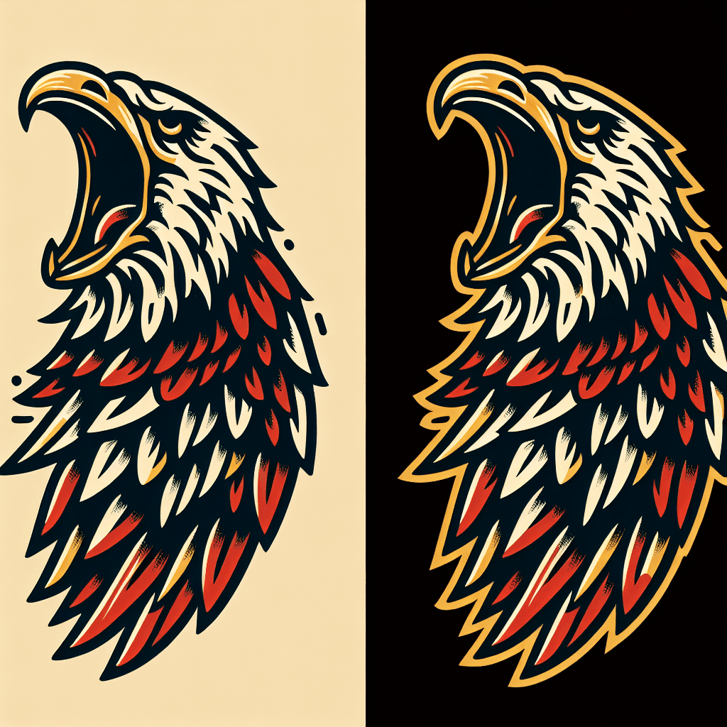 full body screaming eagle