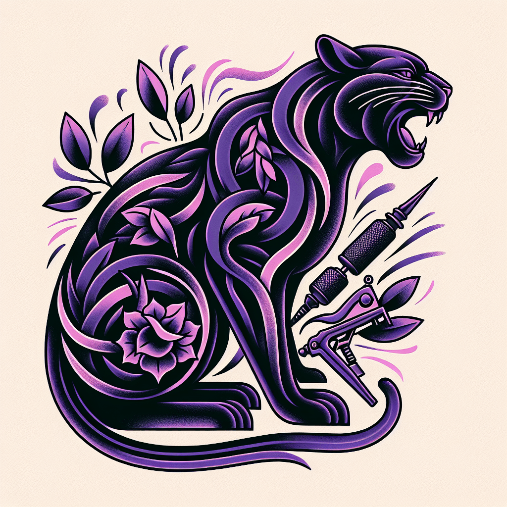 panther in the brush