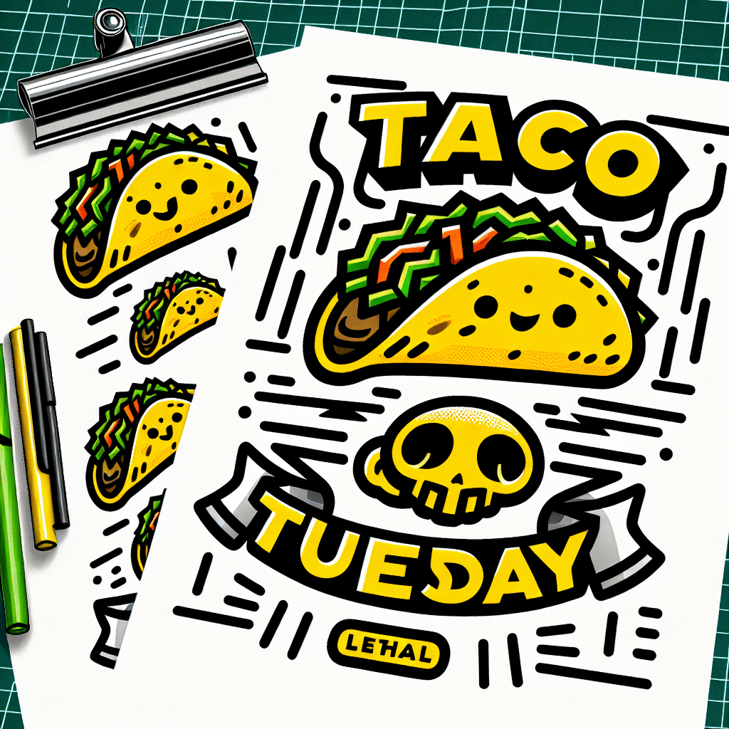 killer tacos with the words “taco tuesday”